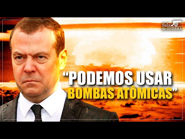 "Usaremos ARMAS NUCLEARES" diz Dmitri Medvedev