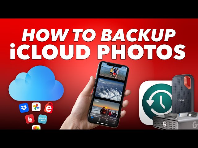 How to BACKUP iCLOUD PHOTOS!  Options for your Mac, iPhone and iPad!  Cloud or No Cloud!