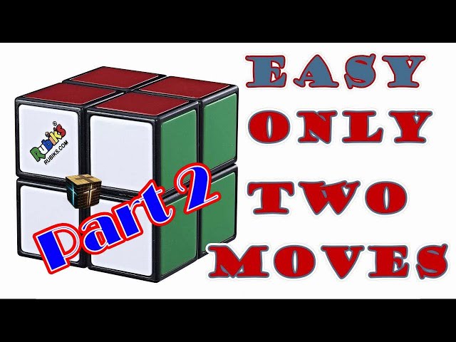 How to Solve 2x2 Rubiks Cube Easy Part 2 of 4 #shorts