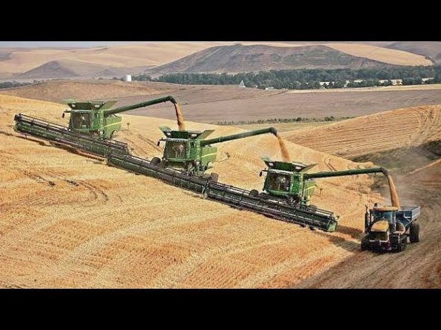 BIGGEST COMBINES IN ACTION | Claas | New Holland | Fendt | John Deere | Tractors | AgrartechnikHD