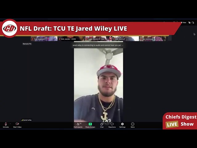 Chiefs Fourth Round Draft Pick Jared Wiley