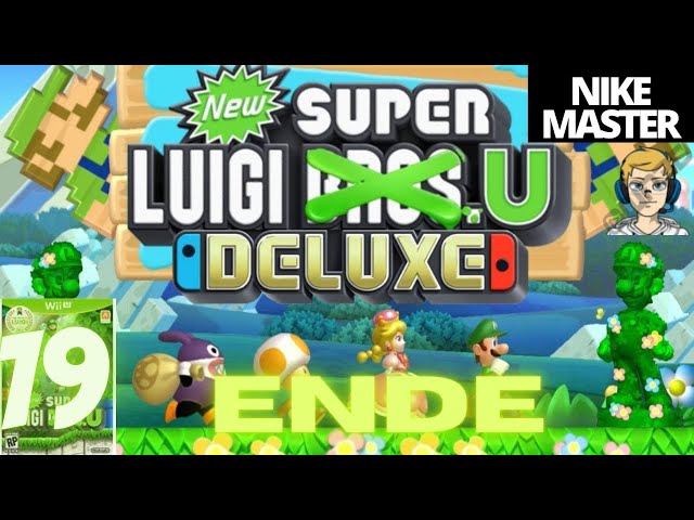 Let's Play New Super Luigi U Deluxe #19 ENDE der Höllen-Angelegenheit  NIKE MASTER