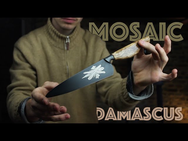 The Rhythm In Which Flowers Bloom - Making Mosaic Damascus Knives