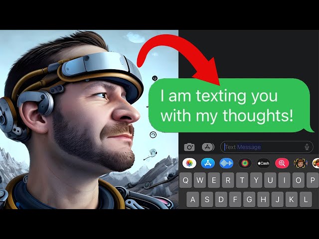 Texting with your MIND; ChatGPT3 AI powered Brain Device (2023 Study shows how, within 5 years)