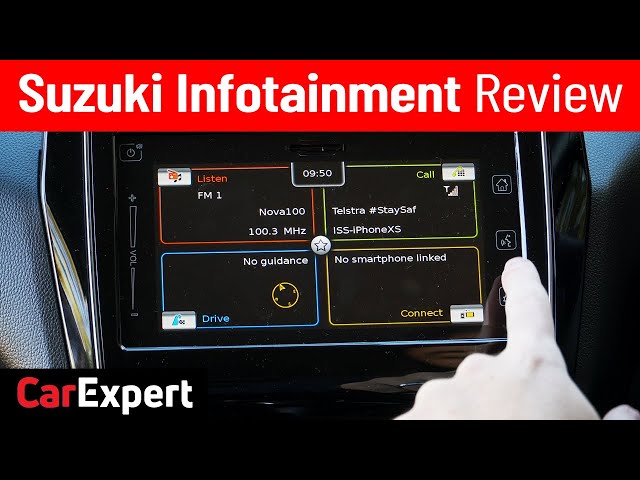 2020 Suzuki 7.0-inch infotainment review