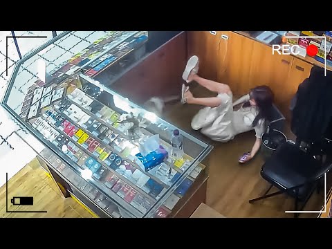 40 Incredible Moments Caught on CCTV Camera