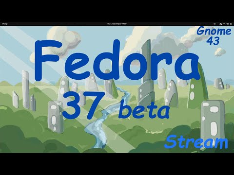 Fedora 37 Beta (Gnome 43)