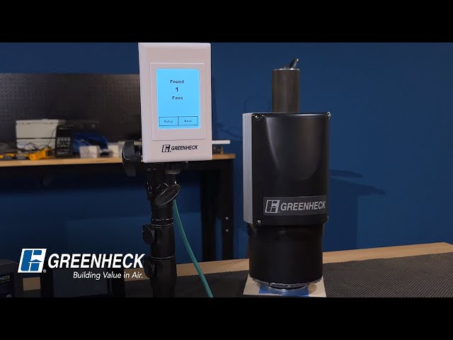 Greenheck - Overhead Fans Standard Touchscreen Control Overview