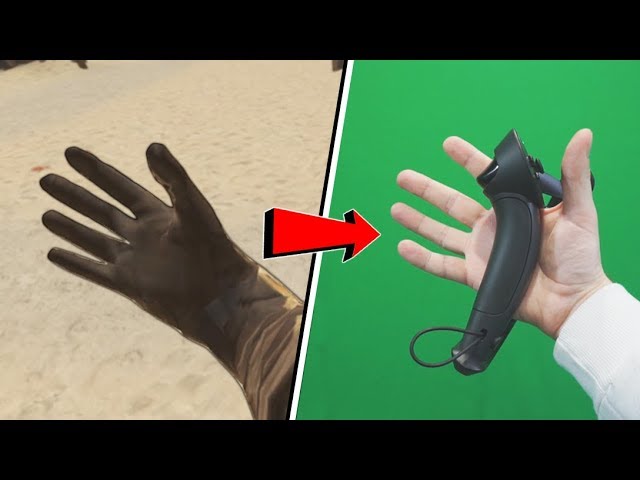 Fighting in VR with FINGER TRACKING (Valve Index Knuckles)