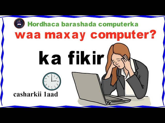 M1-Koorso cusub barashada computer ka/ waa maxay computer? Meeqaa loo qeybiyaa? (Introduction)
