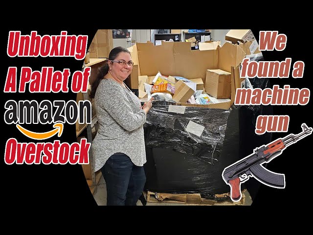 Unboxing a pallet of Amazon Items We found some interesting items!