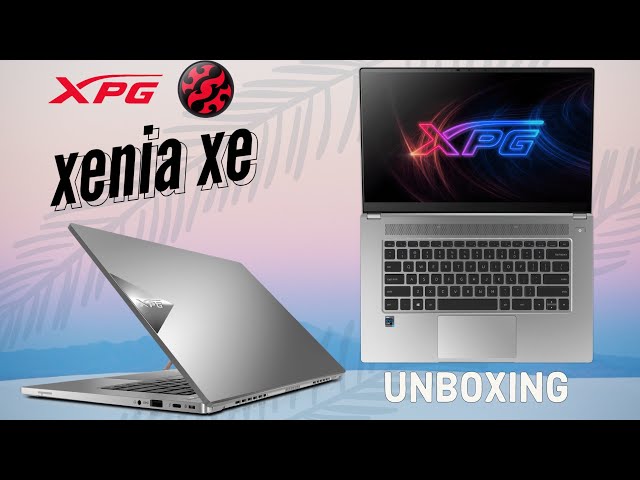 Stylish Laptop XPG Xenia Xe unboXing + setting up | HSC unboxing