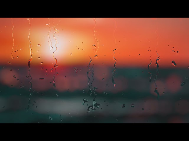 ULTRA HIGH DEFINITION 4K RAINDROPS SCREENSAVER  - RELAXING SCREENSAVER WITH RAINING ANIMATION