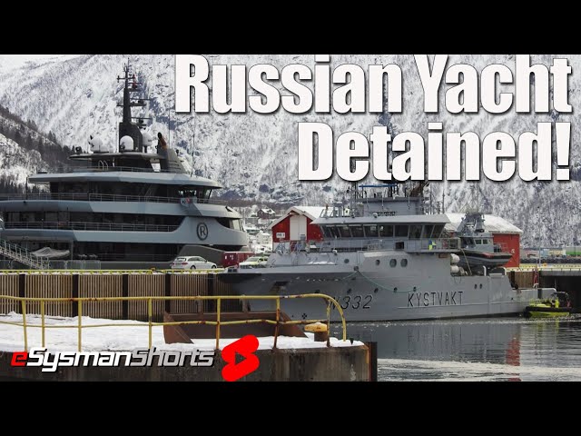 Russian SuperYacht Detained