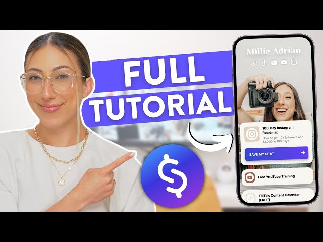 STAN STORE TUTORIAL | How to set up your link in bio on Instagram & TikTok to make money💰