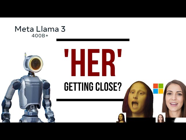 ‘Her’ AI, Almost Here? Llama 3, Vasa-1, and Altman ‘Plugging Into Everything You Want To Do’