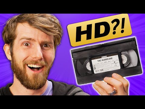 We Bought HD Movies on Cassette Tape and They're AMAZING!