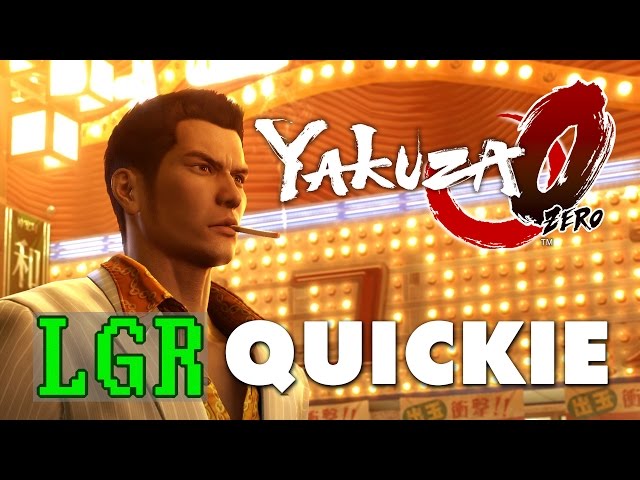 LGR - Yakuza Zero Review