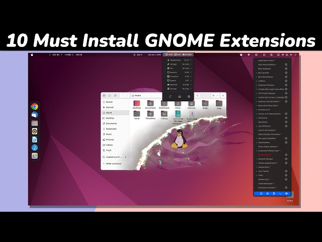 Top 10 Best GNOME Extensions For Ubuntu 22.04 [2022 Edition]