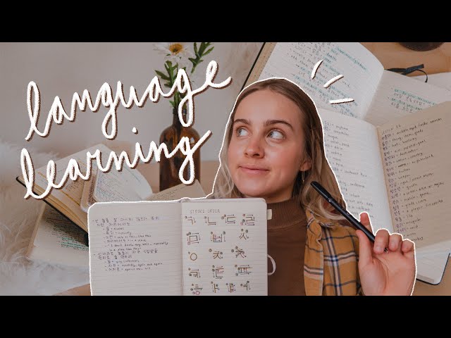 How to LEARN A LANGUAGE on your own | study tips 📚