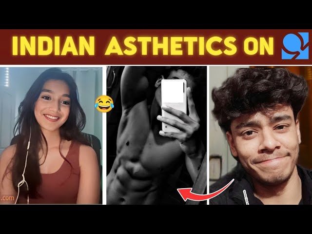 Indian ASTHETICS On Omegle | Indian Bodybuilder Goes On Omegle | Racist Roasting Everyone On Omegle