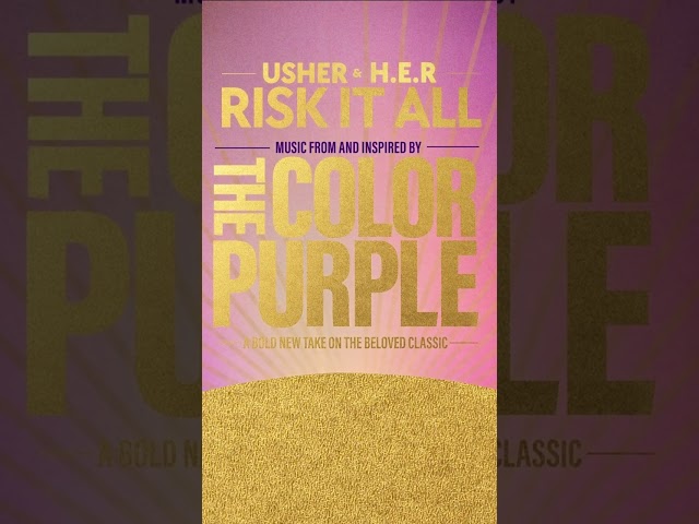 Proud to be apart of #TheColorPurple! “Risk It All” with @HERmusic  OUT NOW💜