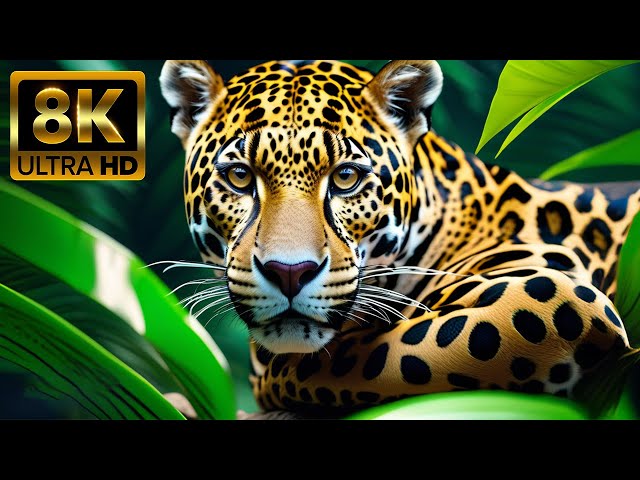 Wild Animals Of Kenya 4k - Wonderful Wildlife Movie With Soothing Music (Colorfully Dynamic)