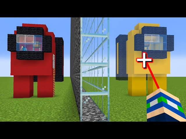I Cheated Using ONE WAY Glass in Minecraft!
