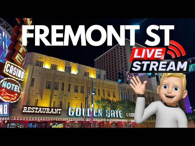 FREMONT STREET EXPERIENCE LIVE ON SATURDAY NIGHT!