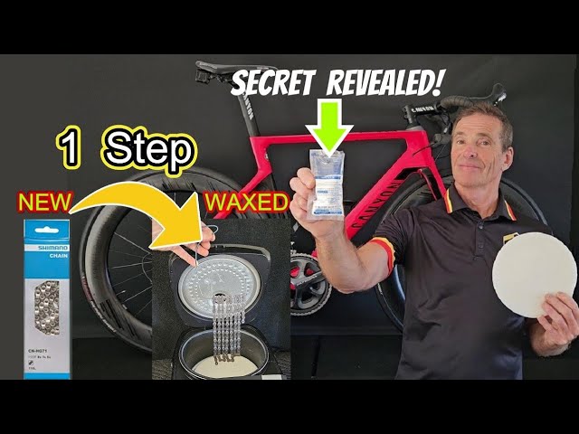 One step chain waxing - make it yourself