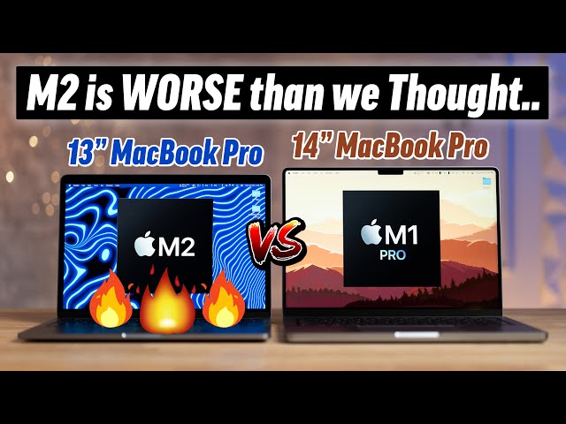 M2 MacBook Pro vs M1 Pro 14" MBP - The ULTIMATE Comparison!