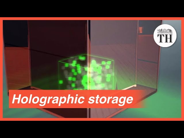 What are holographic storage devices?