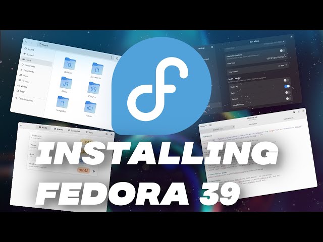 How To Install Fedora 39 + Installing Nvidia Drivers, Steam, Discord, Extensions!
