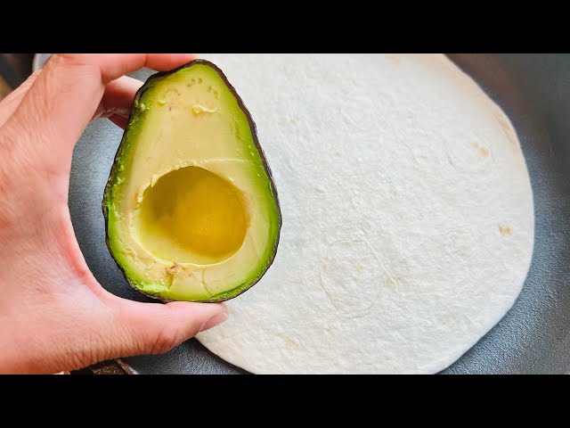 5 Minute Avocado and Tortilla Recipe for Fast Weight Loss｜Simple ingredients｜Healthy