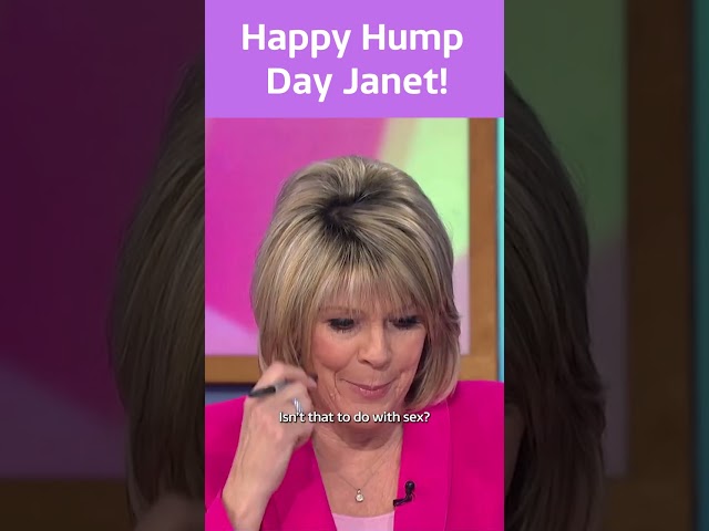 Happy Hump Day Janet! 🐪 #shorts | Loose Women