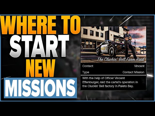 Where To Start NEW Cluckin Bell Farm Raid Mission Heist in GTA Online