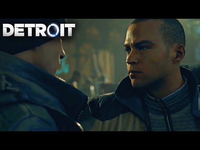 Markus Becomes Connor's Best Friend (Connor & Markus Friendly Moments) - Detroit Become Human