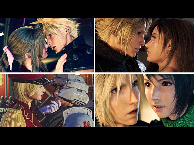 Final Fantasy 7 Rebirth - All Girls Have a Crush On Cloud (Tifa, Aerith, Yuffie, Commander) 2024