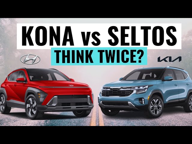 2024 Hyundai Kona VS Kia Seltos || Why You Should Think Twice
