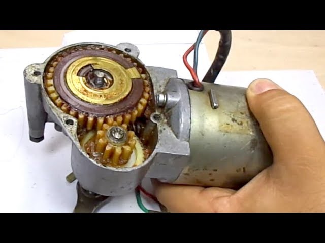 Gear Fix - Wiper Motor Repair -- Silecek Motoru Dişli Tamiri