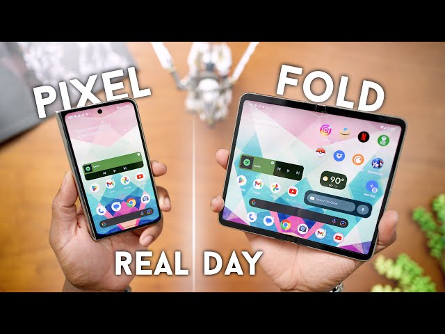 Google Pixel Fold - REAL Day in the Life Review!