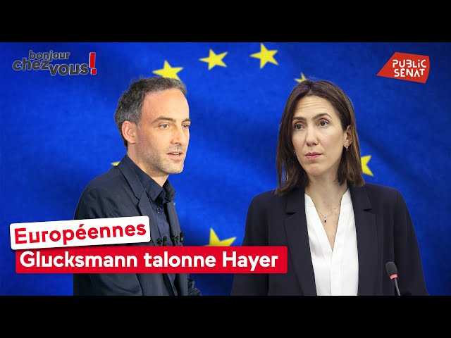 Européennes : Glucksmann talonne Hayer