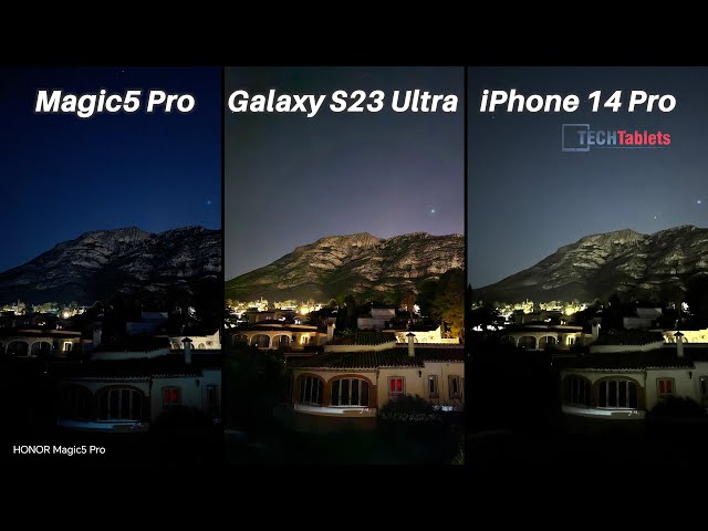 Magic5 Pro Vs Galaxy S23 Ultra Vs iPhone 14 Pro Camera Comparison
