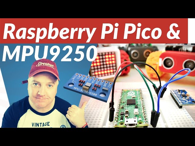 Raspberry Pi Pico & MPU9250 with MicroPython