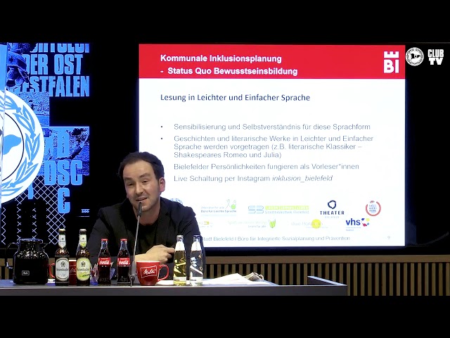 Pressekonferenz zur Vorstellung des Bielefelder Aktionsbündnisses Inklusion (BAbI)
