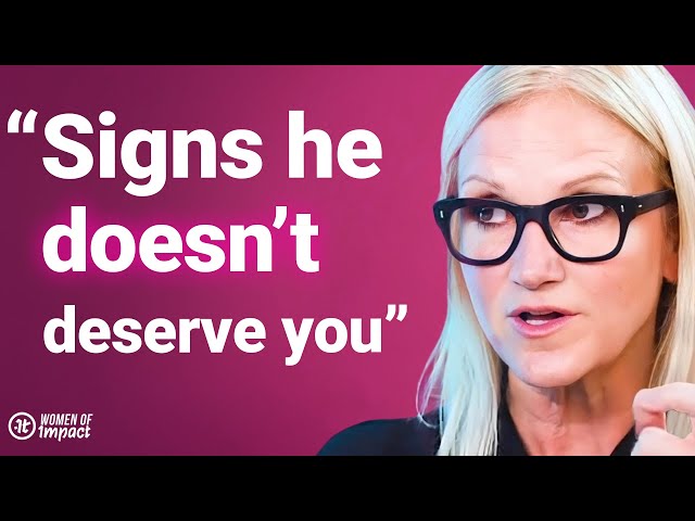 The 3 BIG SIGNS He Doesn't Respect You! (DON'T IGNORE HIS RED FLAGS) | Mel Robbins