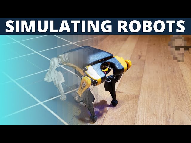 Can we simulate a real robot?