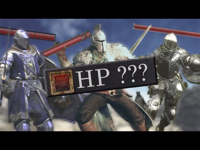 SOULS CONTEST- Who has the highest MAX HP?