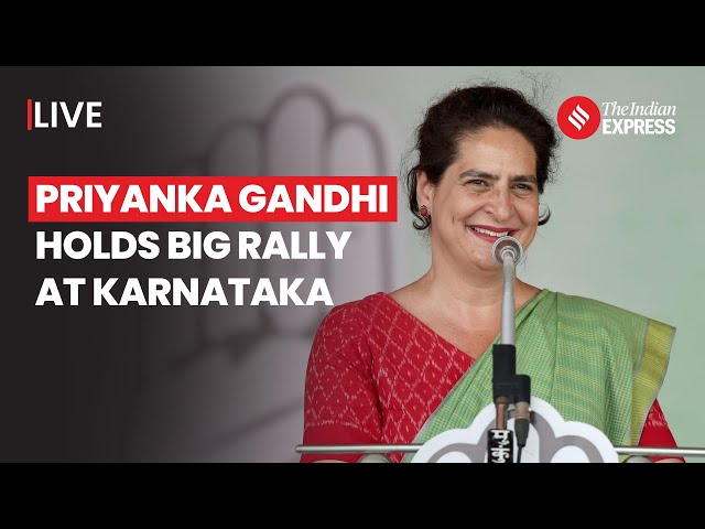Congress Leader Priyanka Gandhi Speaks To Voters In Karnataka | Lok Sabha Election 2024