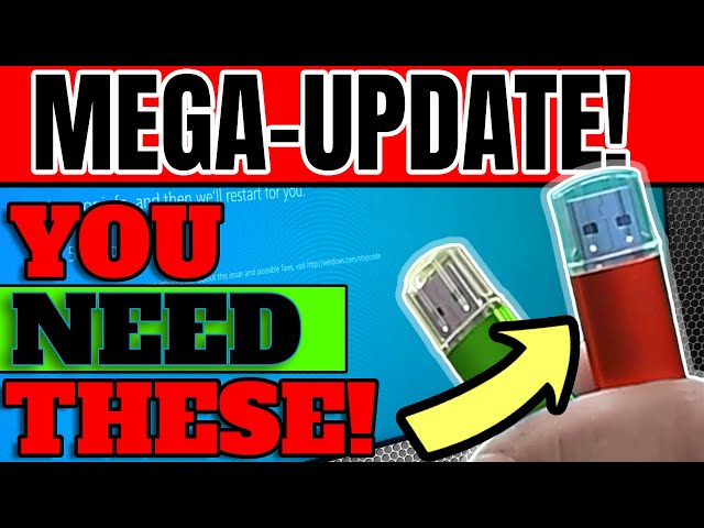 [2024 MEGA update!] 2 USB boot drives EVERY Windows user should make before it's too late!